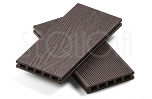 Доска террасная SEQUOIA Evolution 3D WOOD BROWN