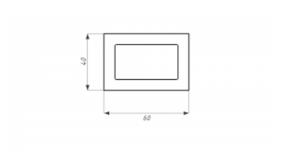 Балясина Woodvex 60х40х2250мм Венге