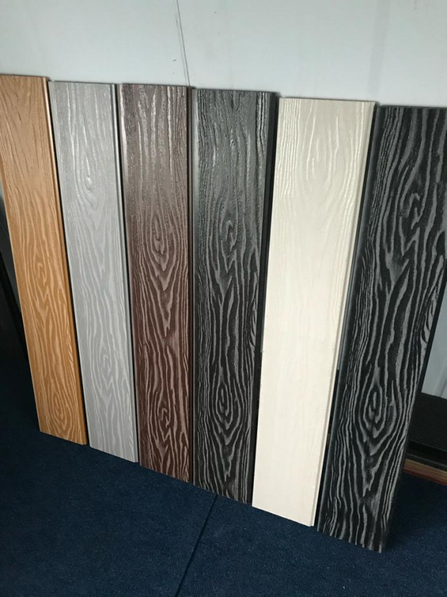 Фасадная 3-D доска  ДПК ACERO 3D Кварц