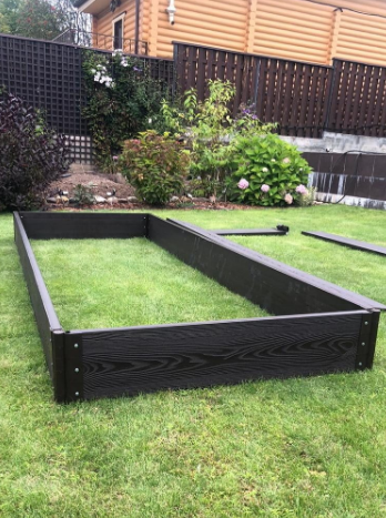 Грядки дпк 150х30мм низкие