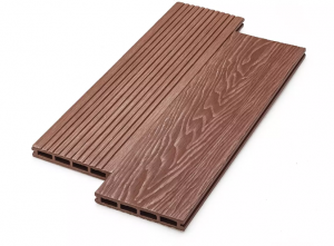 Террасная доска из ДПК Deckart Praktik Pro Тик